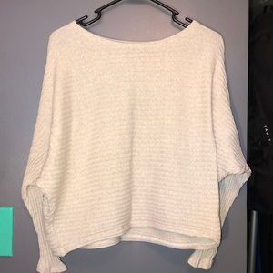 Nude comfortable sweater